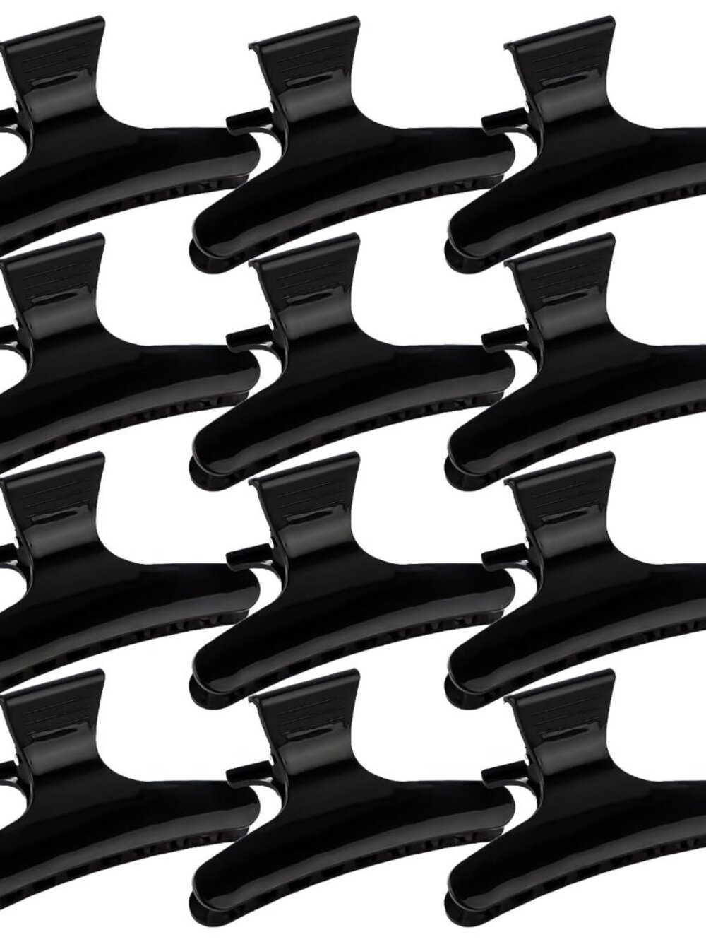 Hair Clips for Styling Sectioning Black Butterfly Hair Clips Clamps Claws Pro Sa